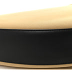 Canvas Calfskin August Hobo Beige