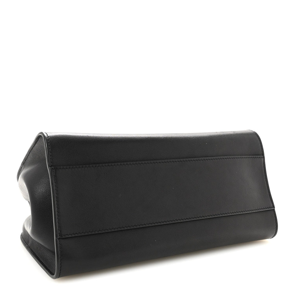 Smooth Calfskin Peggy Bag Black