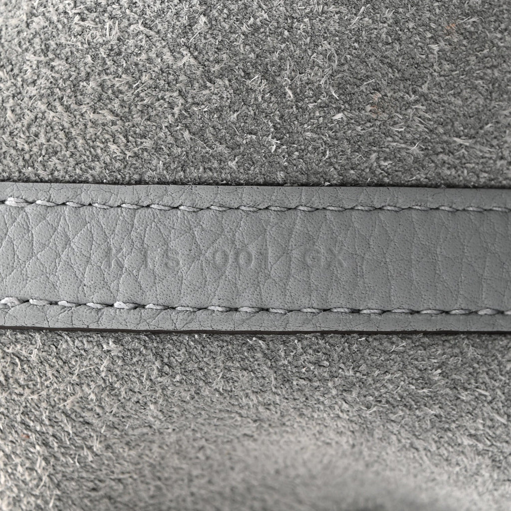 Taurillon Clemence Picotin Lock 22 MM Gris Pantin