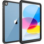 SAHARA - Oasis Series Water-Resistant Case for Apple iPad 11'' (A16) and iPad 10.9" (10th Gen) - Black