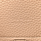 Grained Calfskin Soft Margaux 10 Bag Dark Taupe