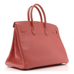 Epsom Birkin 35 Flamingo
