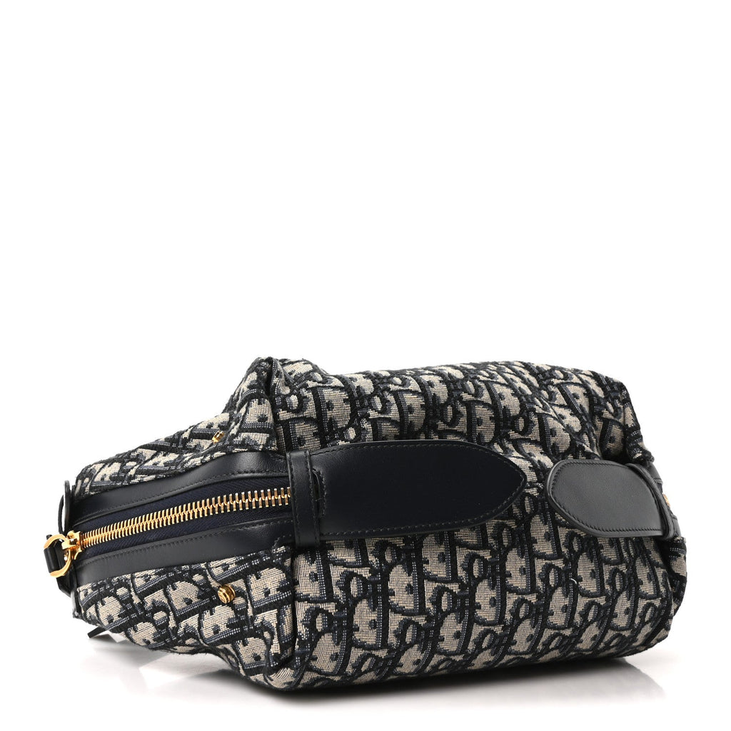 Oblique Small D-Journey Bag Blue