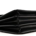Calfskin Studded Serpenti Forever Top Handle Black