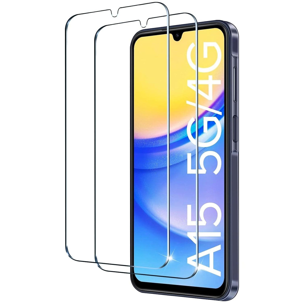 SAHARA - ZeroDamage Ultra Strong Tempered Glass Screen Protector (2-Pack) - Samsung Galaxy A15 5G