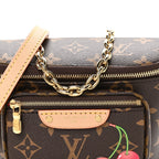 LV X TM Monogram Cerises Mini Bumbag
