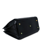 Calfskin Small Sac De Jour Black