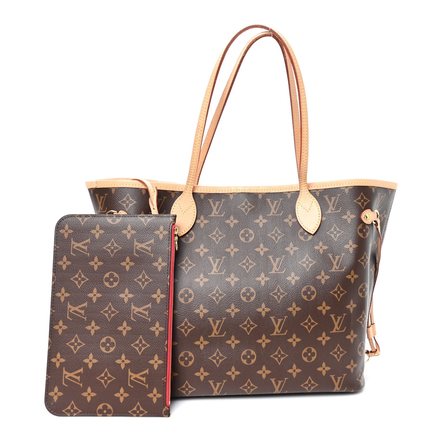 Monogram Neo Neverfull MM Cherry