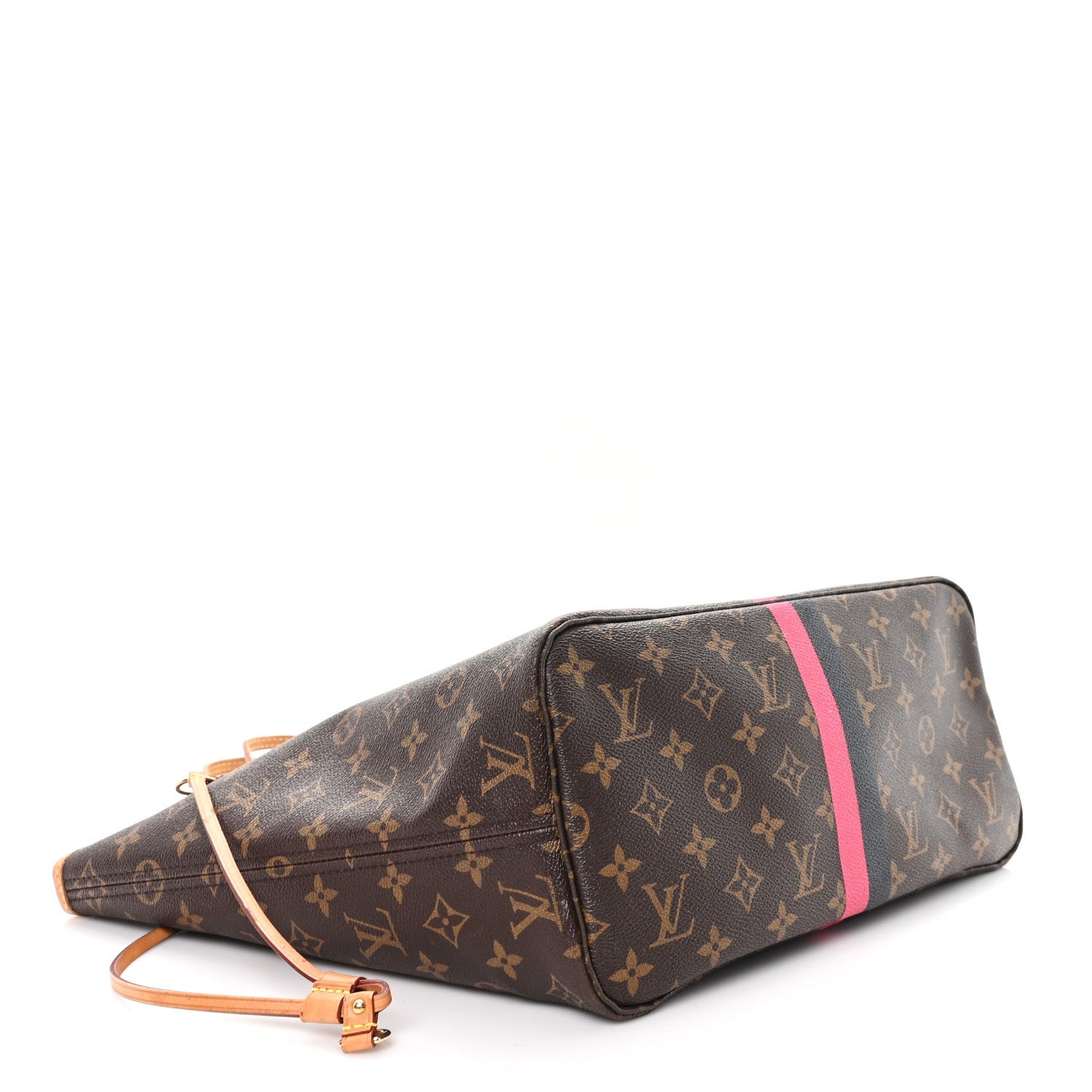 Monogram My LV Heritage Neverfull MM Fuchsia Black
