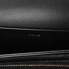 Shiny Calfskin Medium Triomphe Black