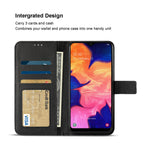 Reiko Samsung Galaxy A10 3-In-1 Wallet Case In Black