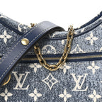 Monogram Jacquard Denim Loop Bleu