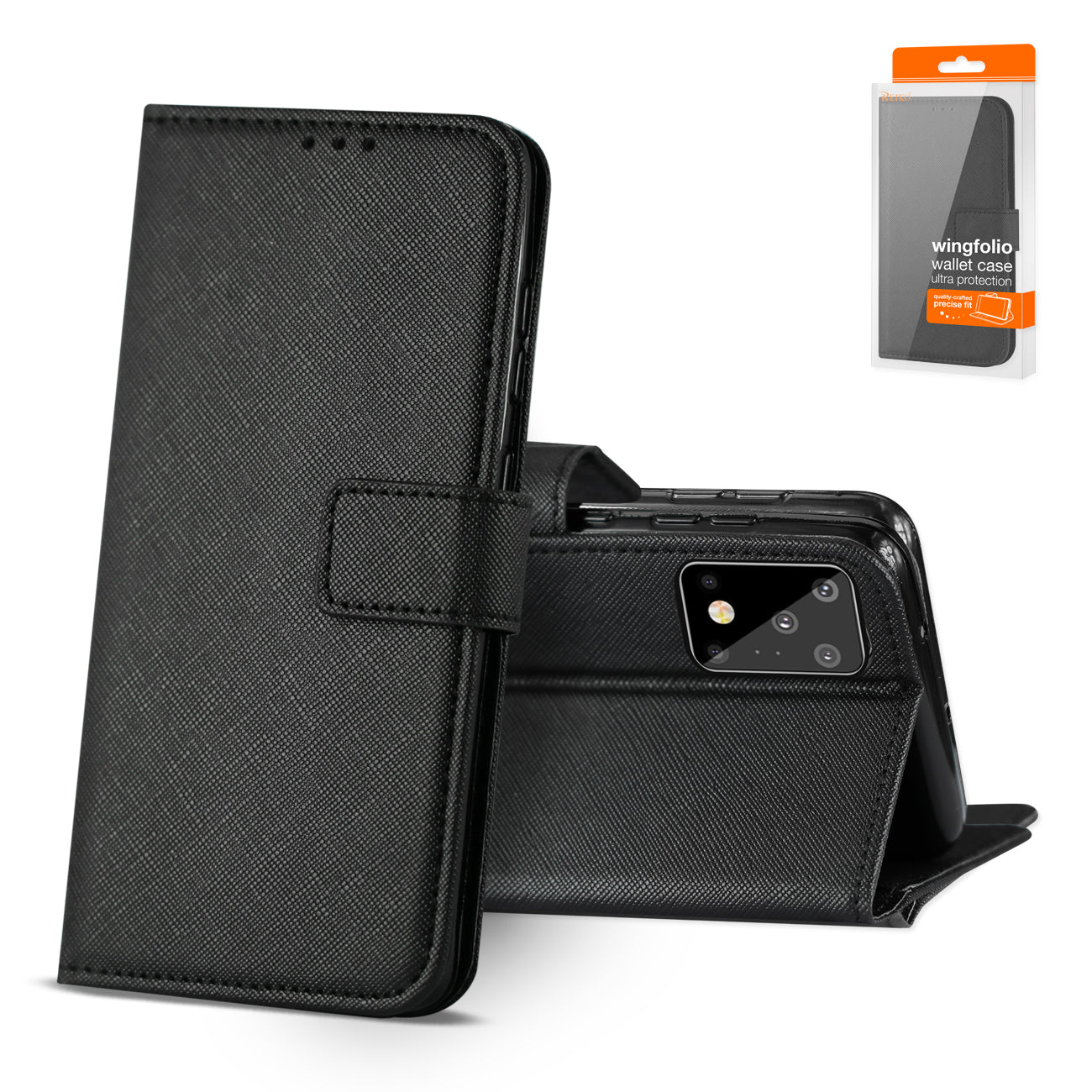 Reiko Samsung Galaxy S20 Ultra 3-In-1 Wallet Case In Black