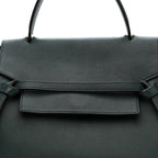 Grained Calfskin Mini Belt Bag Amazone