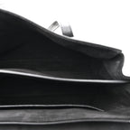 Supple Grained Calfskin Medium Soft 16 Bag Black