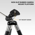 Kodak PhotoGear 42” Camera Tripod, 8-Section Aluminum Tripod with Remote, 360° Ball Head & Case