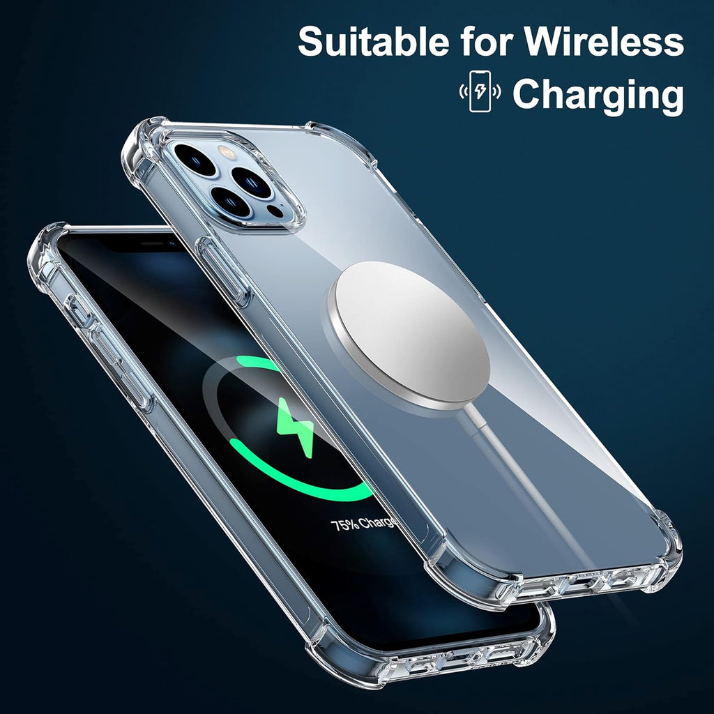 Entronix Case Compatible with iPhone 13 Pro - [Flexible] TPU Clear