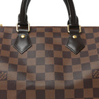 Damier Ebene Speedy Bandouliere 25
