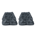 1-Pair Bluetooth Multi-Link Solar Rechargeable Wireless Rock Speakers