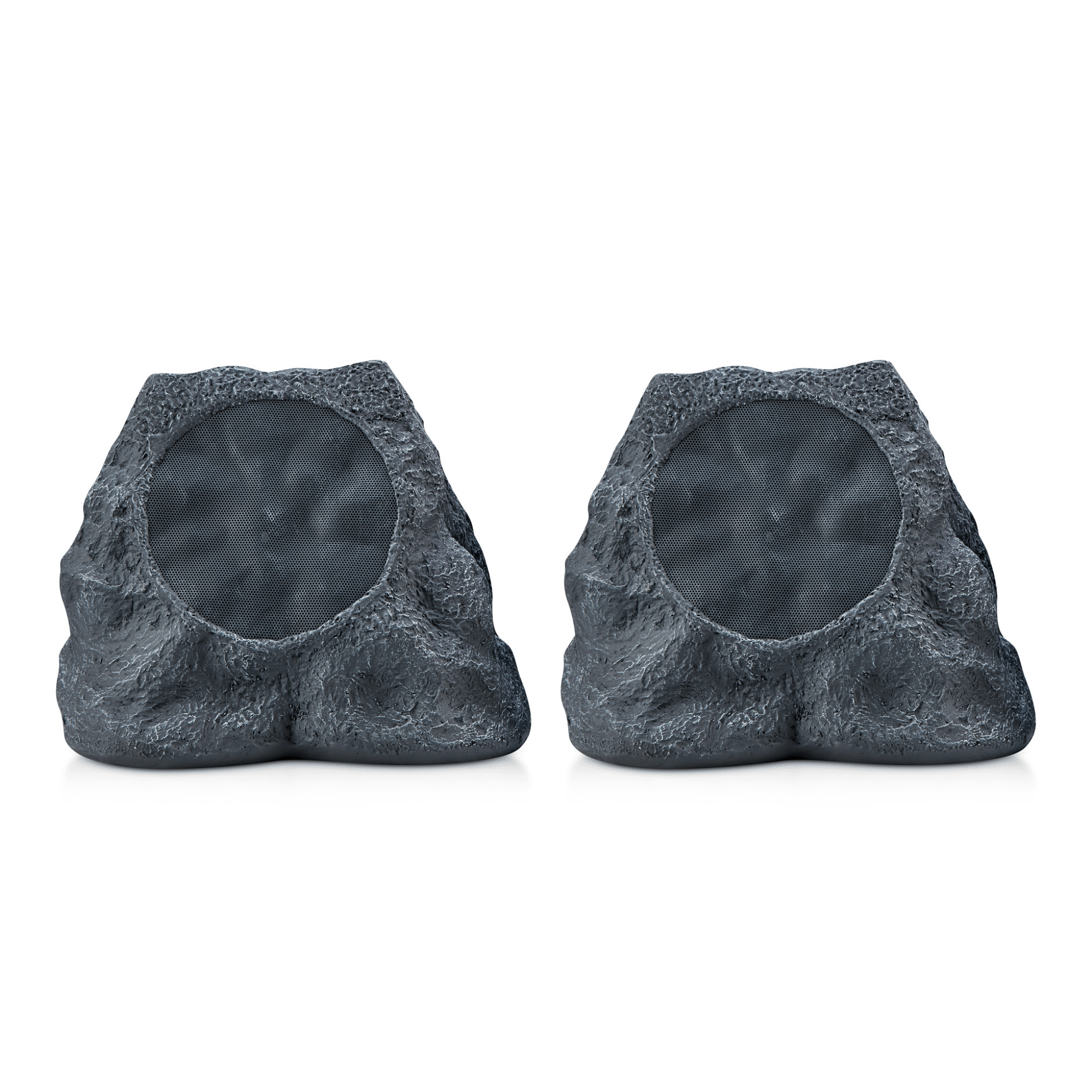 1-Pair Bluetooth Multi-Link Solar Rechargeable Wireless Rock Speakers