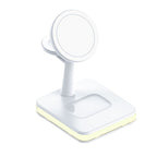 3-in-1 25W Magnetic Wireless Charger Stand Dock For iPhone 14 13 12 Pro Max Mini Apple iWatch 8 Airpods QC3.0 USB Fast Charging Station