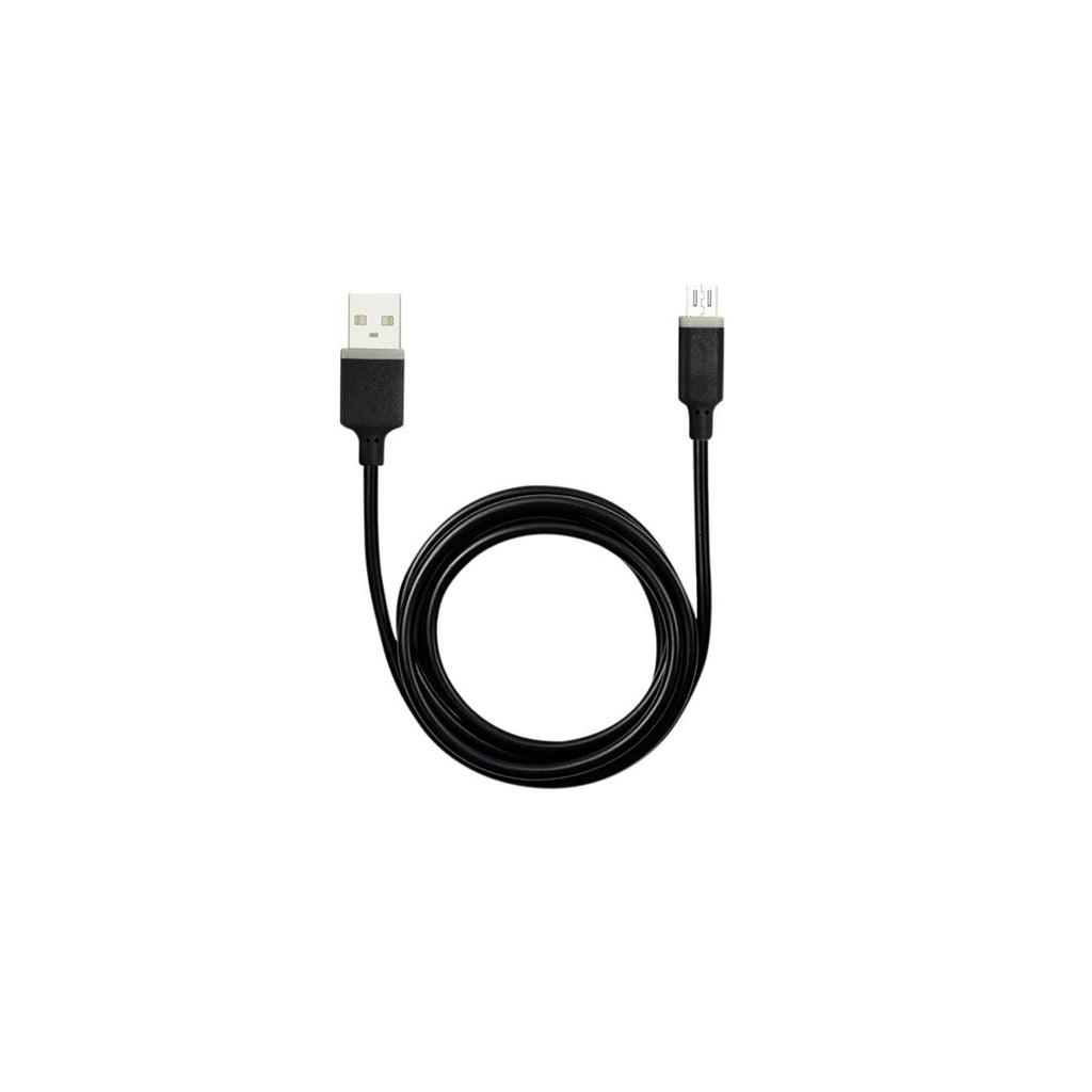 Reiko Micro Usb Car Charger With Data Usb Cable In Black