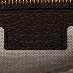 GG Supreme Monogram Textured Dollar Calfskin Blondie Chain Shoulder Flap Bag Beige Ebony New Acero