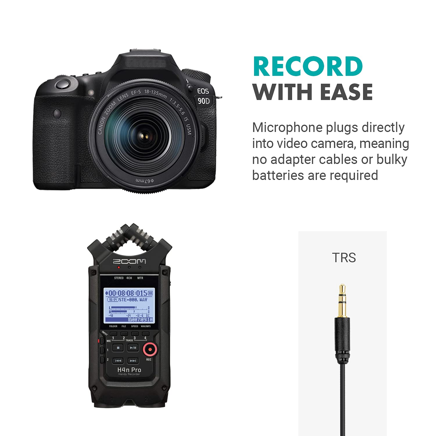 Movo DM1P Lavalier Mic for DJI Osmo 4k Camera