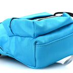Recycled Casual Nylon Mini Oversized Backpack Cyclades Blue