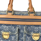 Monogram Denim Neo Speedy Blue