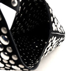Suede Studded Small Livia Black