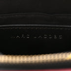 Saffiano Rainbow Strap Color Block Small Snapshot Camera Bag Pink Multicolor