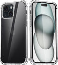 Entronix Case Compatible with iPhone 15 Plus - [Flexible] TPU Clear