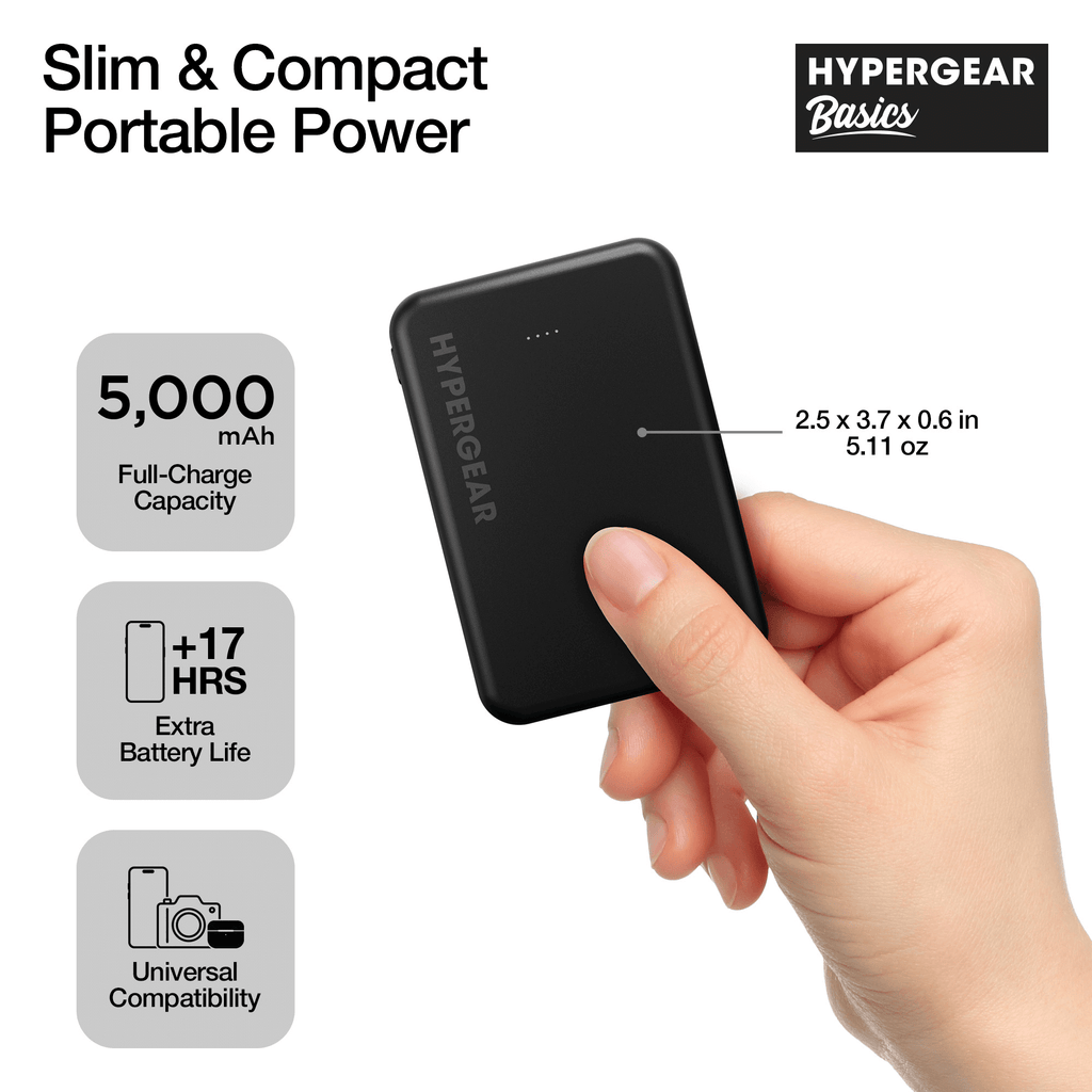 5000mAh PD20W Dual-Port PowerPack