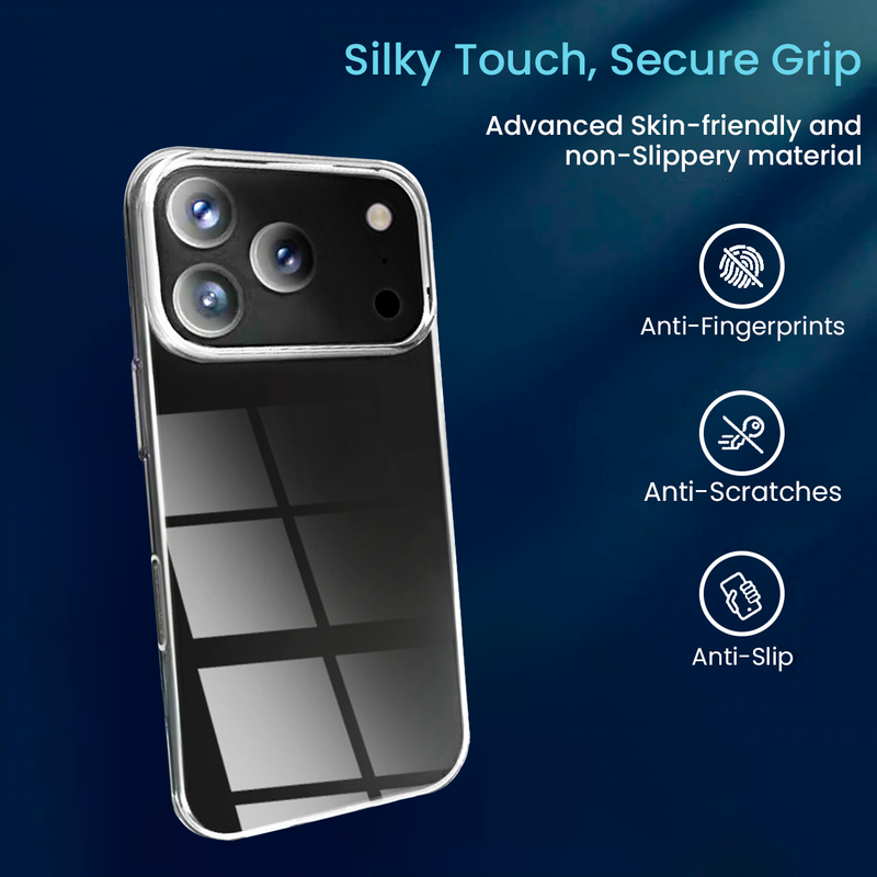 Entronix Bundle Compatible with iPhone 17 Pro Max - [Hard] Clear Case, 1 Clear Screen Protector & 1 Camera Lens Protector