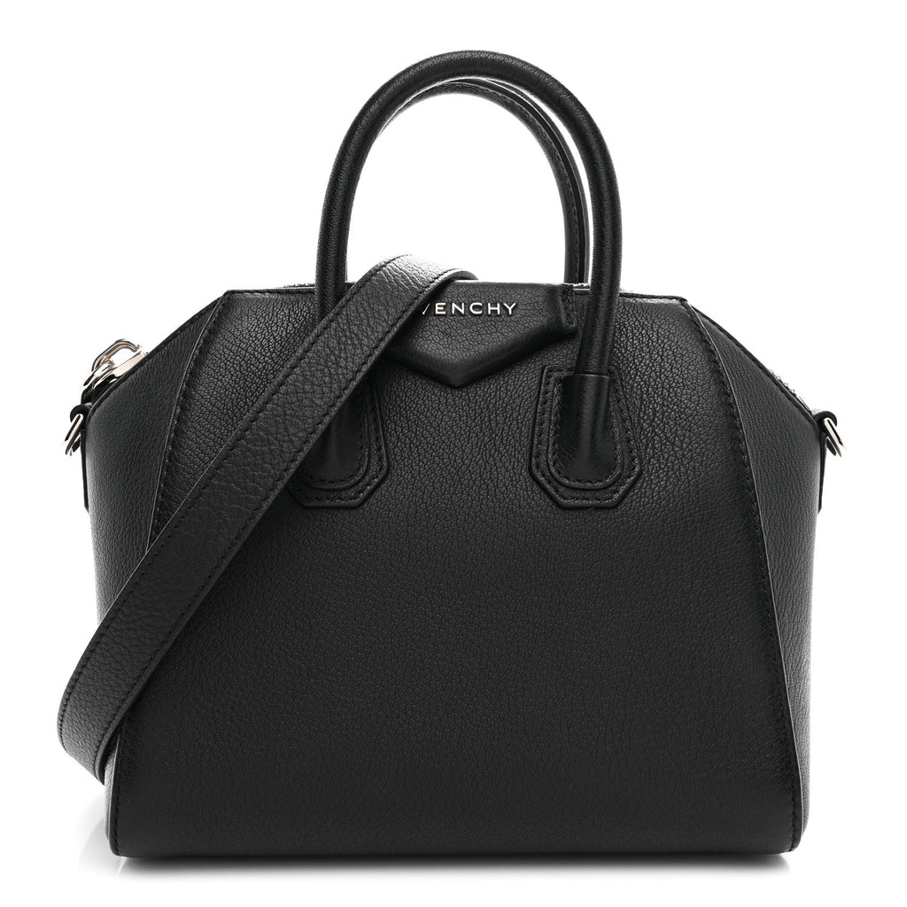 Sugar Goatskin Mini Antigona Black