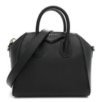 Sugar Goatskin Mini Antigona Black