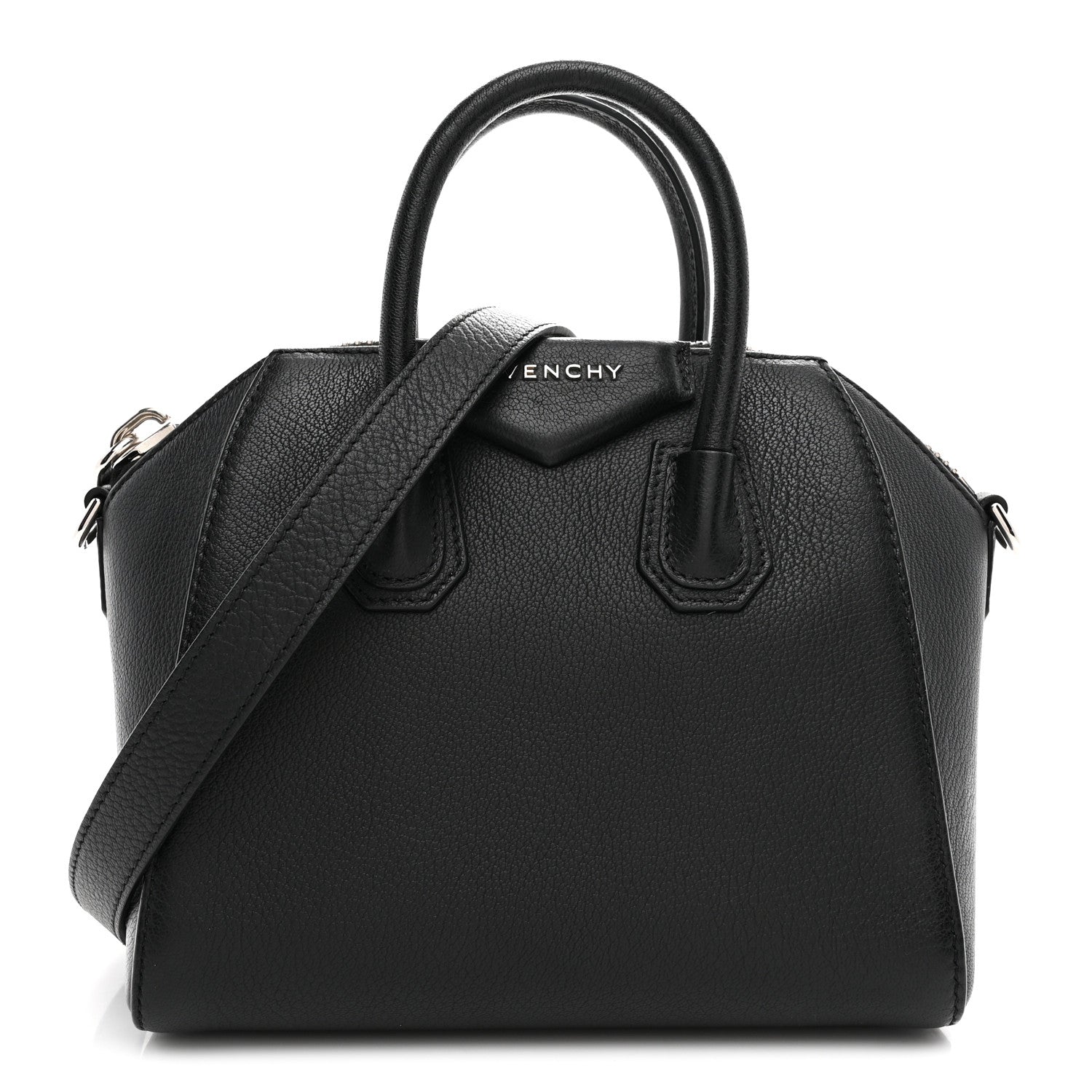 Sugar Goatskin Mini Antigona Black