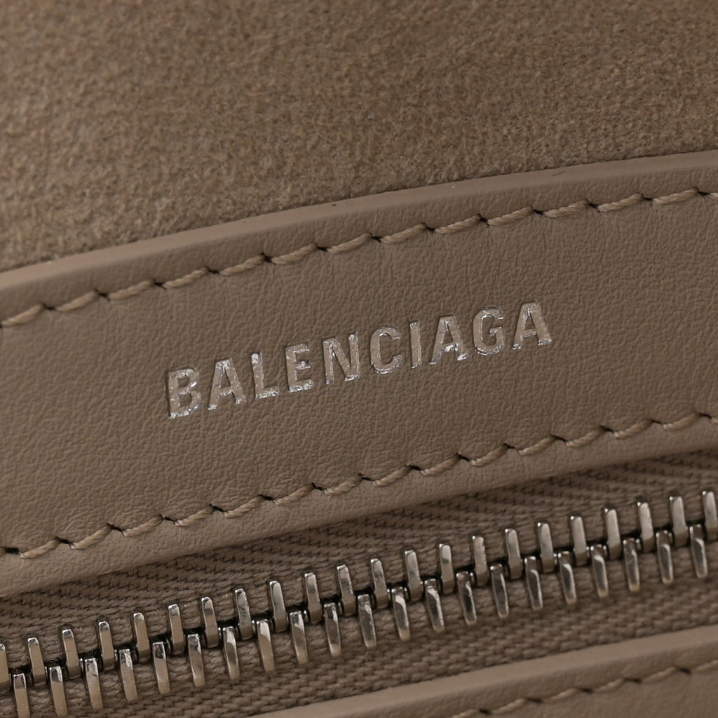 Smooth Calfskin Mary Kate Tote Taupe