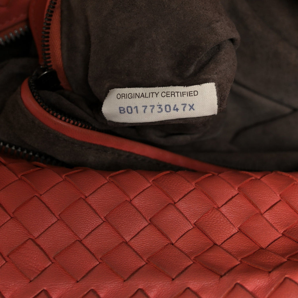 Nappa Intrecciato Brick Tote Pompei