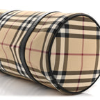 Nova Check Barrel Bag Black