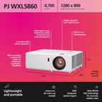 Ricoh PJ WXL5860 Compact DLP Laser