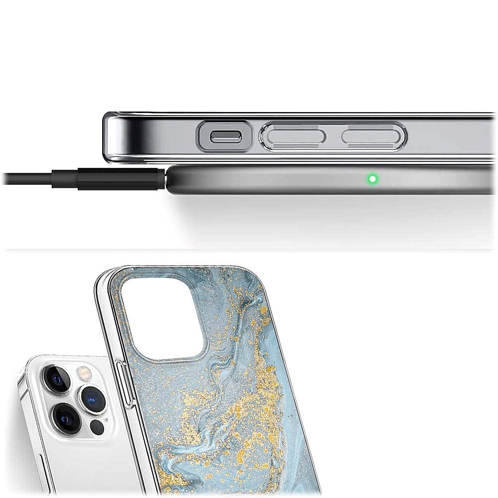 SAHARA - Inspire Series Blue Marble Case - iPhone 14 Pro - CP00353