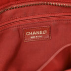 Caviar Quilted Petit Timeless Shopping Tote PTT Red