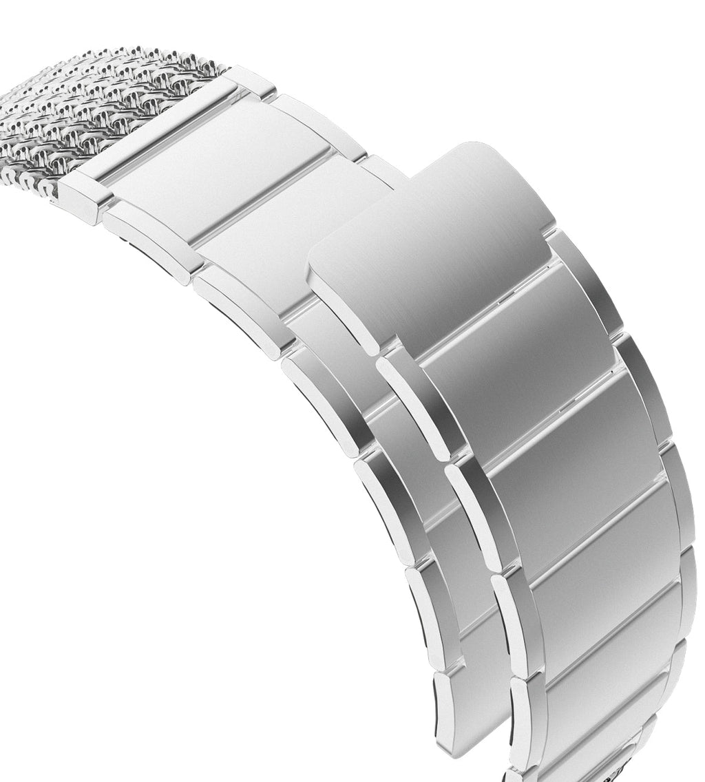 KUXIU Natural Stainless Steel Magnetic Apple Watch Band