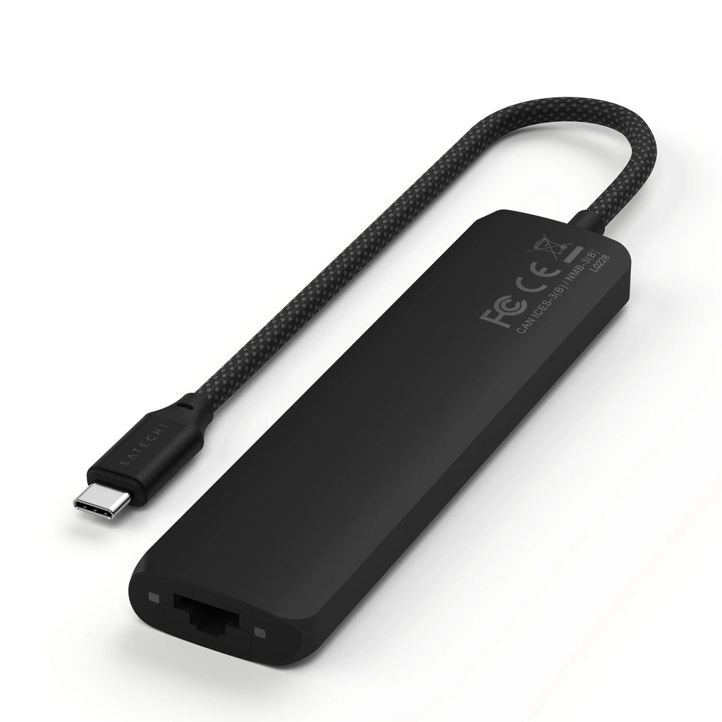 7-in-1 USB-C Slim Multiport Adapter with Ethernet