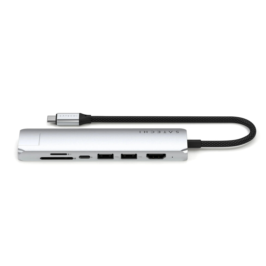 7-in-1 USB-C Slim Multiport Adapter with Ethernet