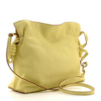 Calfskin Small Flamenco Knot Bag Yellow