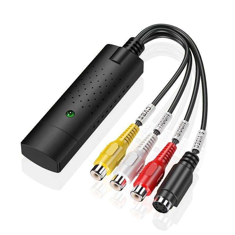 USB Video Capture Card For Laptop Computer - -USB BNC RCA