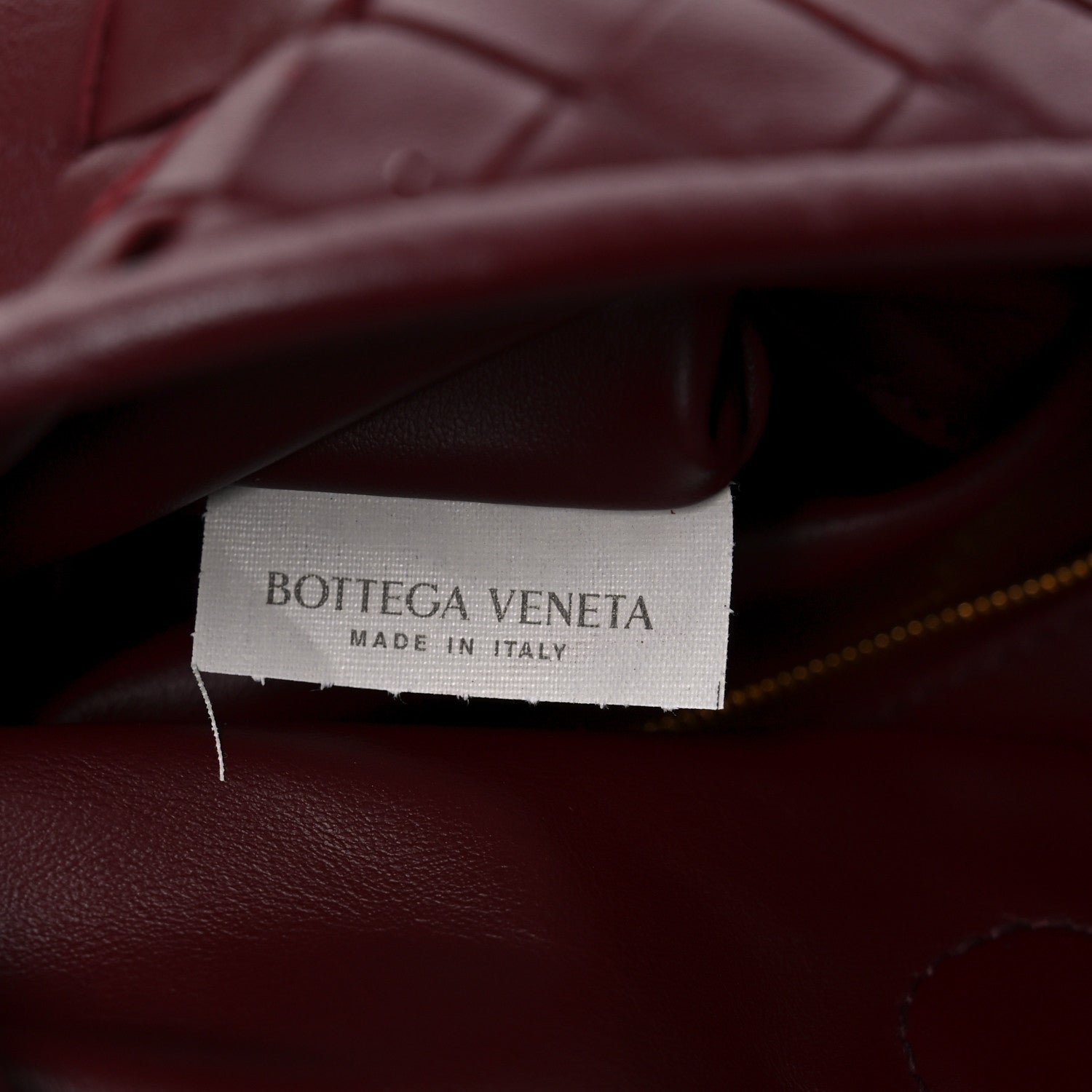 Calfskin Intrecciato Small Hop Barolo